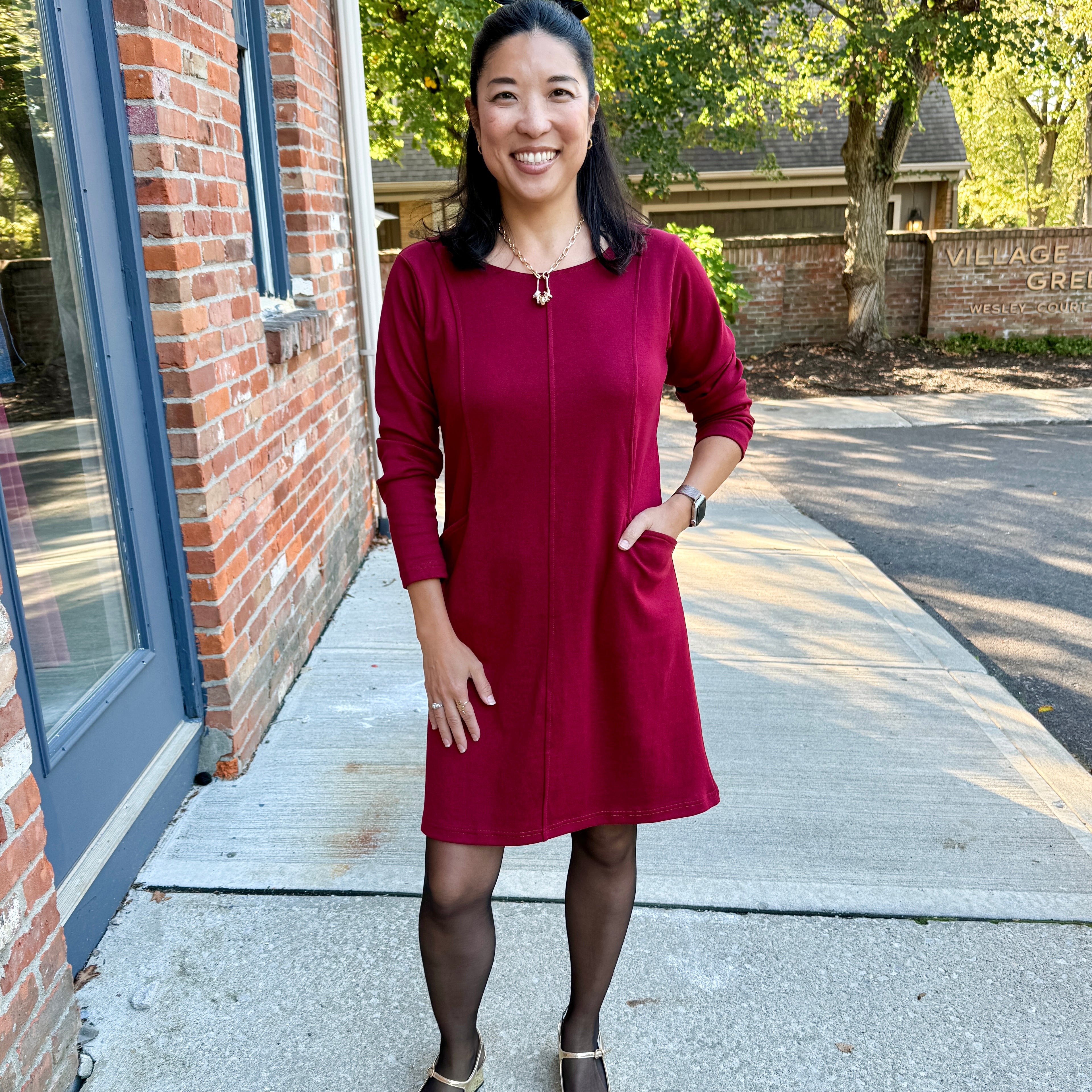 Arden Pocket Shift Dress