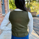 Button-Front Vest