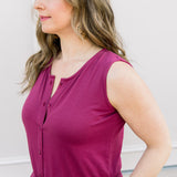 Sleeveless Knit Jumpsuit