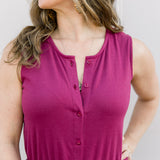 Sleeveless Knit Jumpsuit