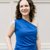 One Shoulder Knit Top