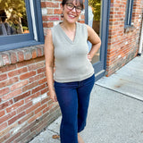 Fleece Vest - oatmeal