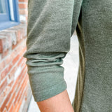 3/4 Puff Sleeve Knit Top