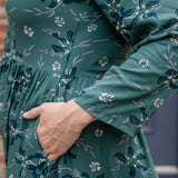 Laura Front Button Dress