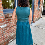 Mixed Media Tank Dress