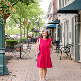 Sleeveless Pleated Dress