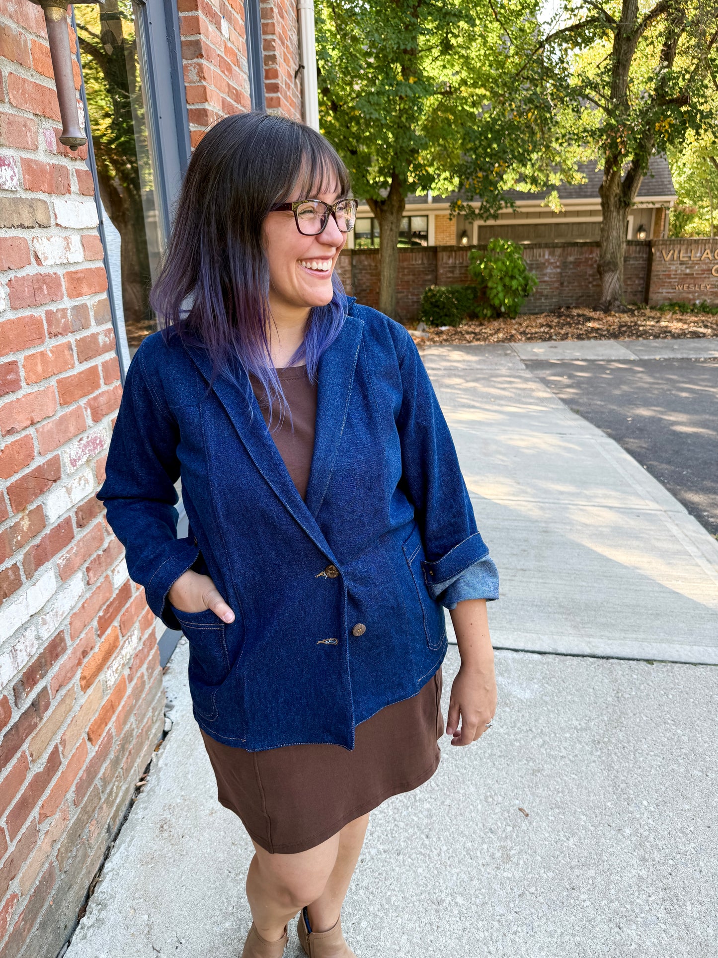 Denim Blazer