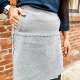 Wool Mini Skirt