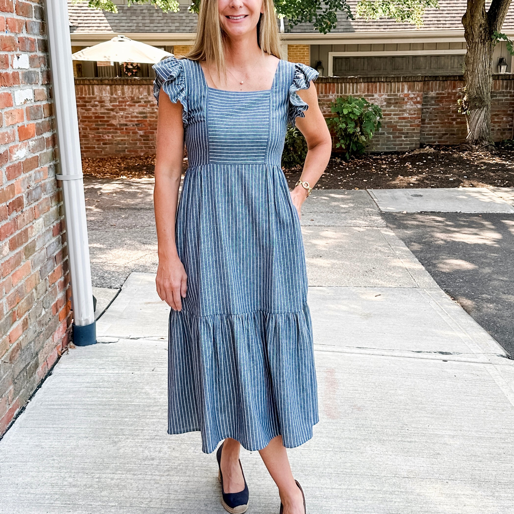 The Parker Tie-Back Dress