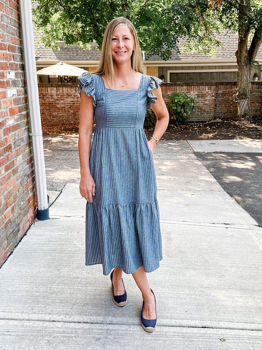 The Parker Tie-Back Dress