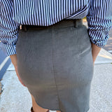 Corduroy Mini Skirt