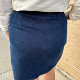 Denim Mini Skirt