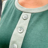 Cap Sleeve Knit Mini Dress with Front Pockets