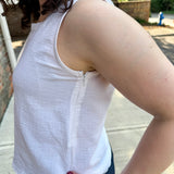 Sleeveless Square Neck Top