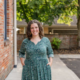 Laura Front Button Dress