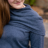 Fold Over Cowl Sweater