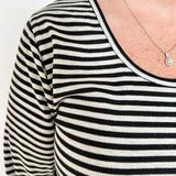 Stripe Knit Top