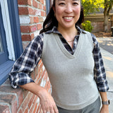 Fleece Vest - oatmeal