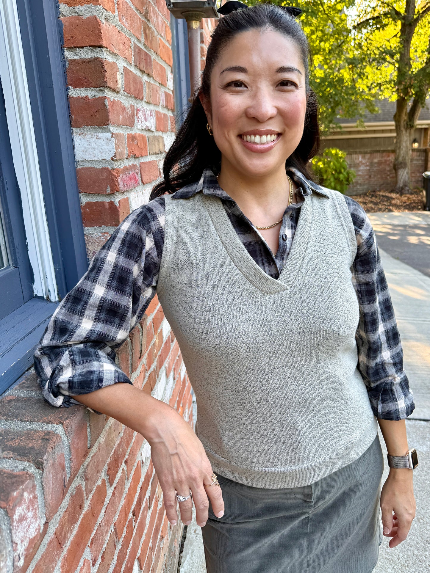 Fleece Vest - oatmeal