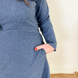 Fit & Flare Flannel Shirt Dress