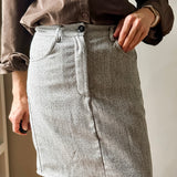 Tweed Mini Skirt