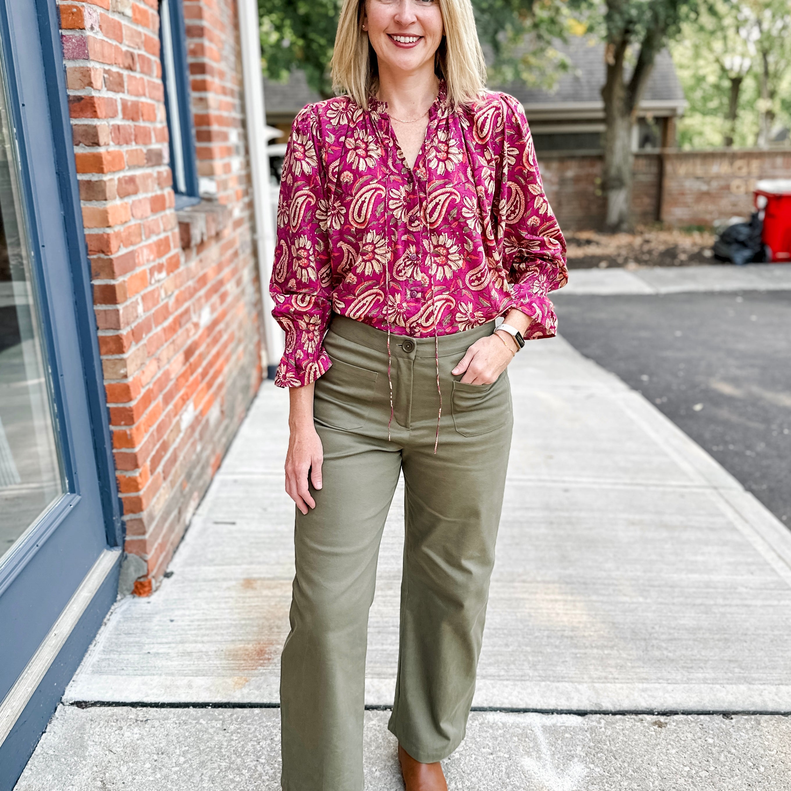 sailor straight leg pant