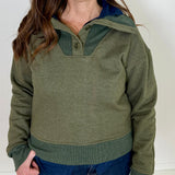 Fleece Henley Pull-Over