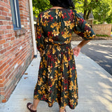 Portofino Midi Dress 3/4 sleeve