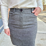 Tweed Mini Skirt