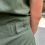 Utility Linen Romper