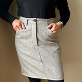 Tweed Mini Skirt