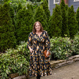 Portofino Midi Dress 3/4 Sleeve