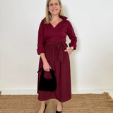 Stella Mixed Media Dress