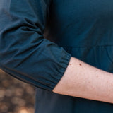 Button Front Tiered Dress