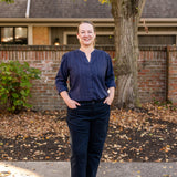 Donna Collarless Blouse