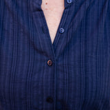 Donna Collarless Blouse