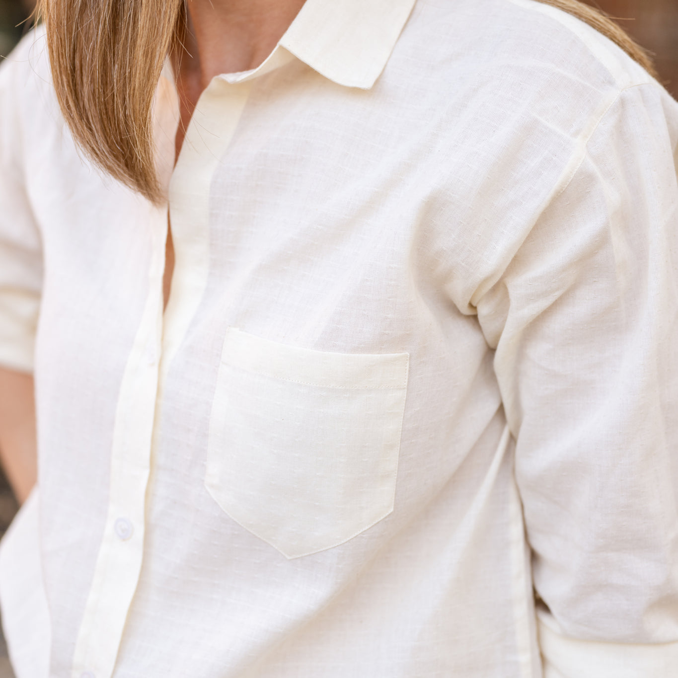 Button-Front Shirt