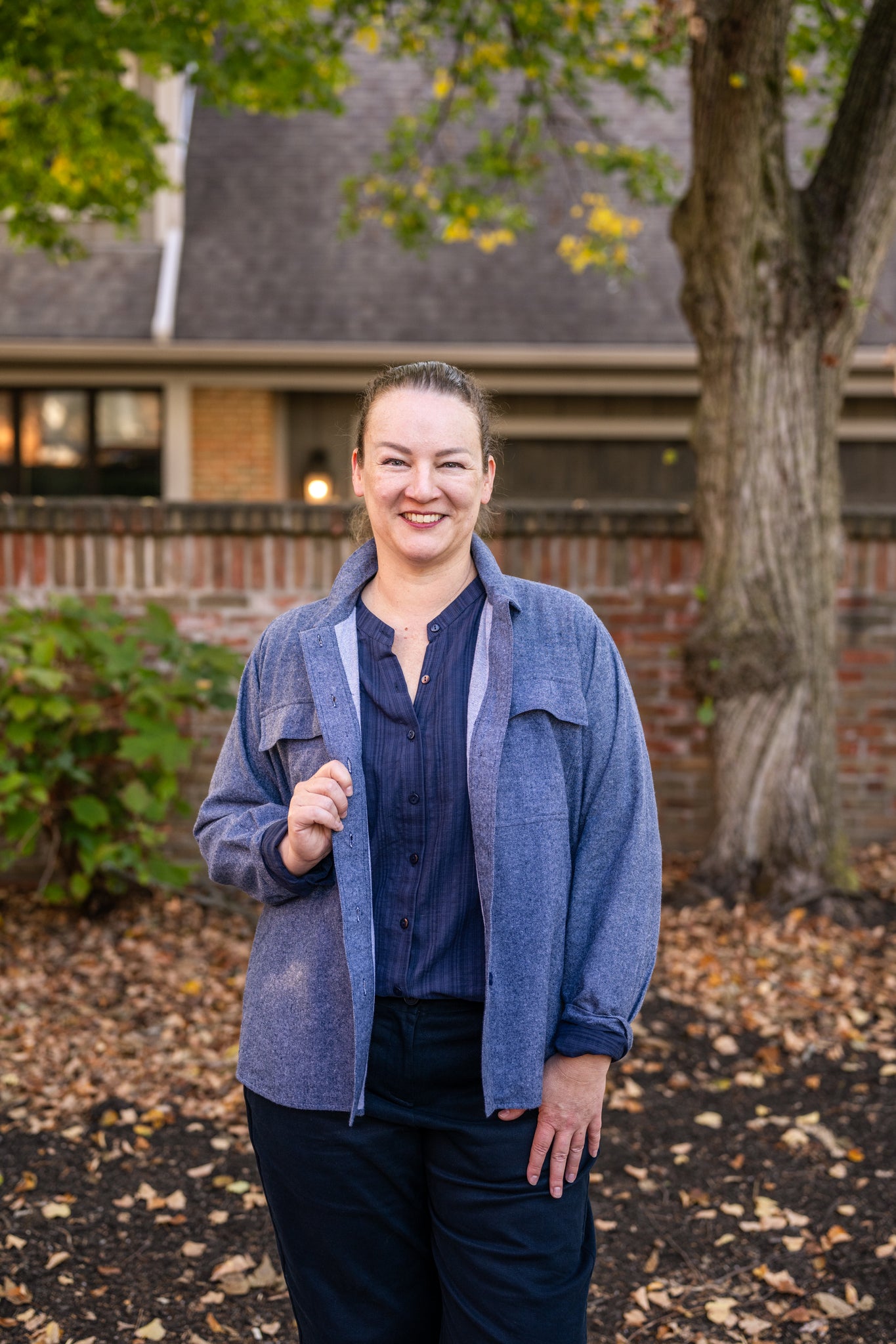 Camp Long Sleeve Button-Up Shirt