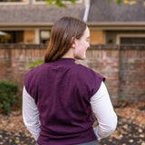 Sleeveless Tapered Mock Neck