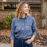 Camp Long Sleeve Button-Up Shirt