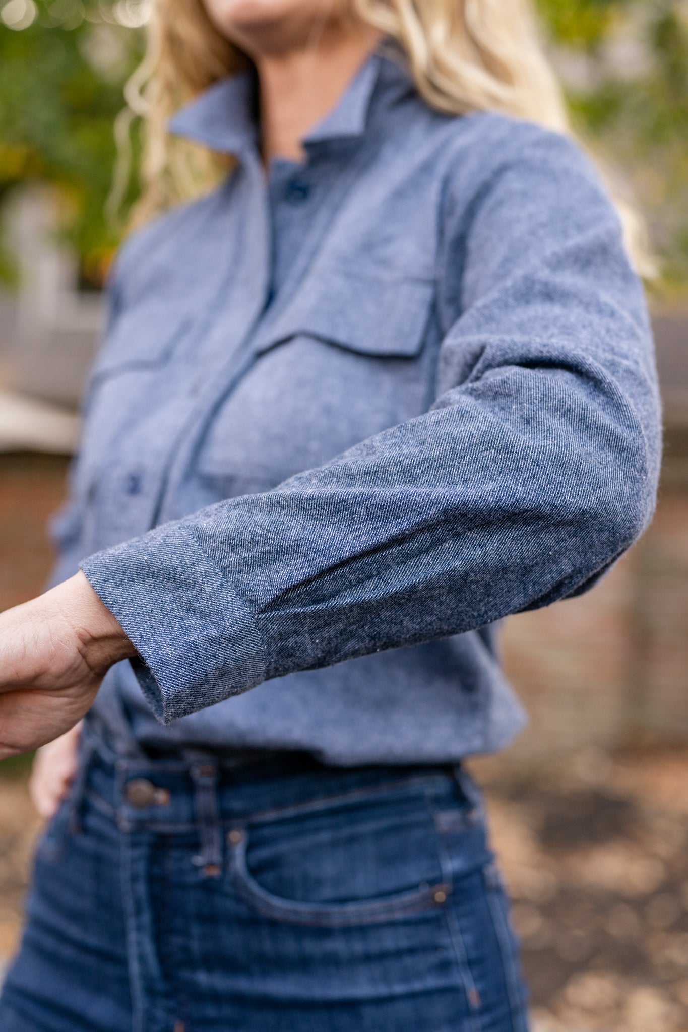 Camp Long Sleeve Button-Up Shirt