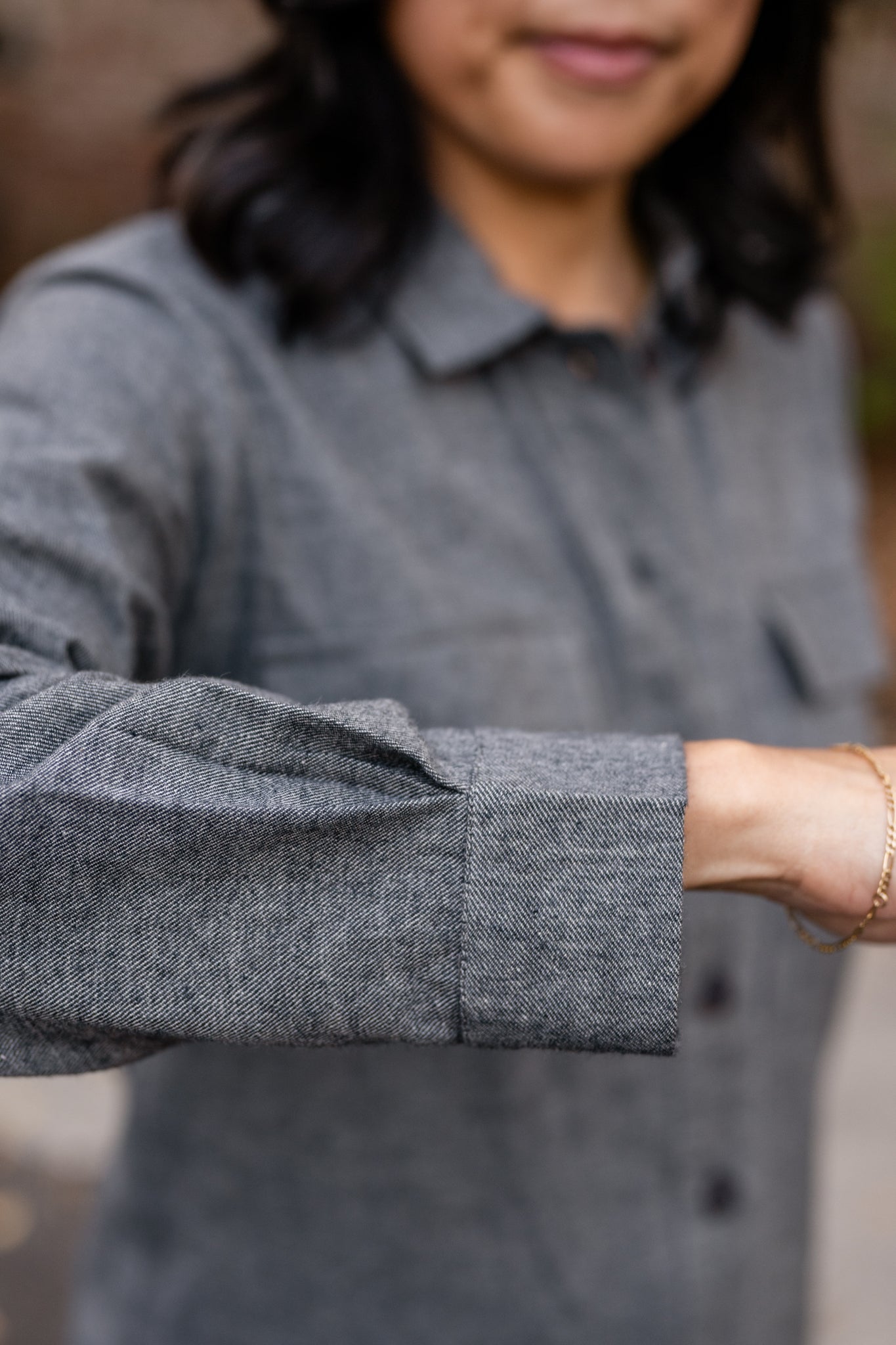 Camp Long Sleeve Button-Up Shirt