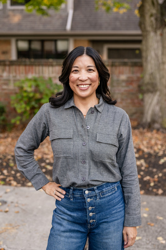 Camp Long Sleeve Button-Up Shirt