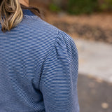 Puff Sleeve Pull Over Sweater