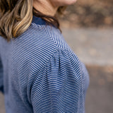 Puff Sleeve Pull Over Sweater