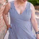 Knit Meryl Sleeveless Tiered Maxi Dress