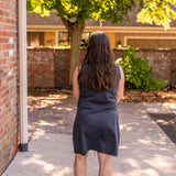 Annie Button-Front Dress