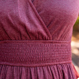 Cross Front Midi Dress