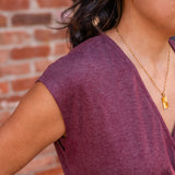 Cross Front Midi Dress