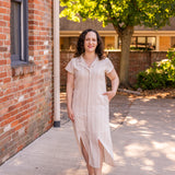 Chloe Button-Down Dress